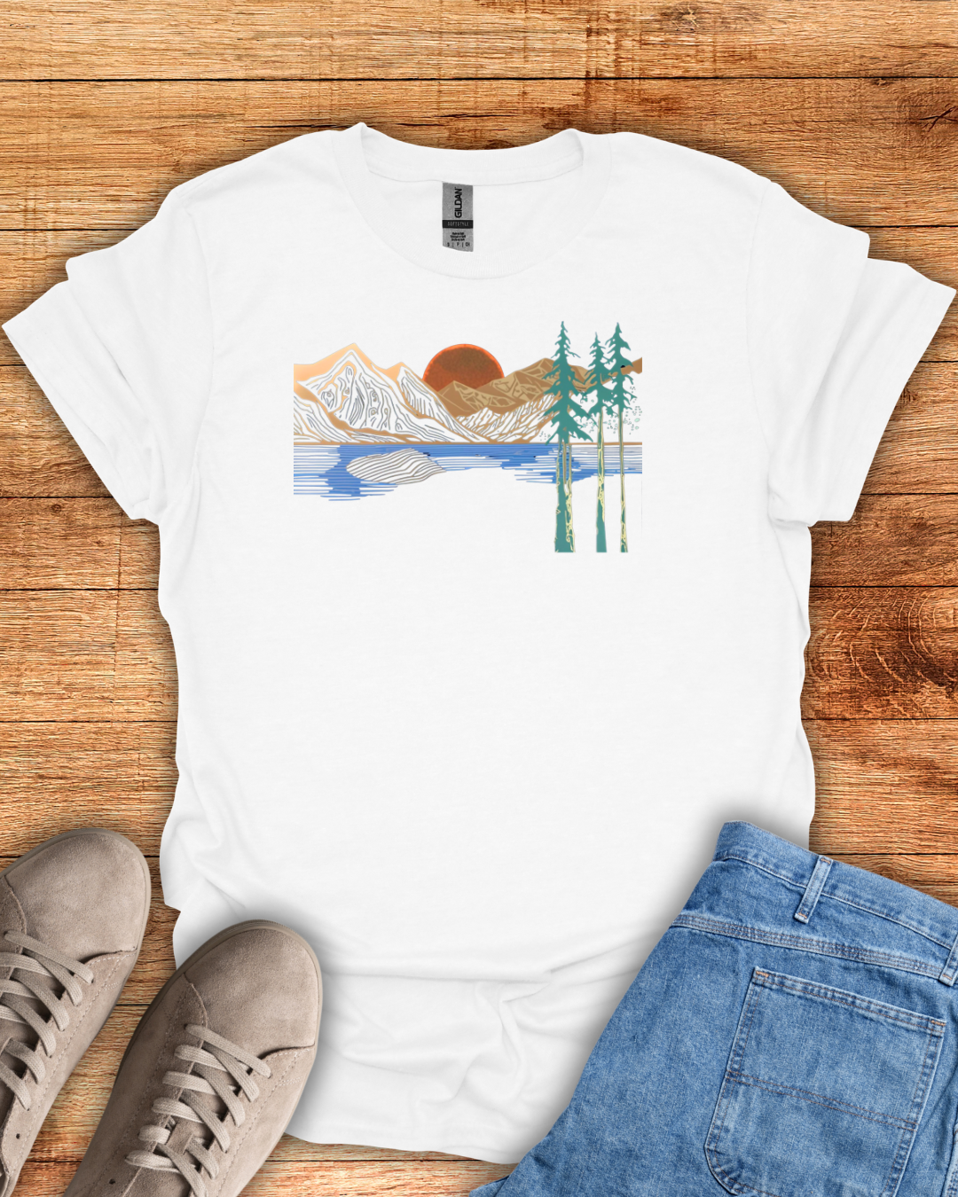 Rugged Lake T-Shirt