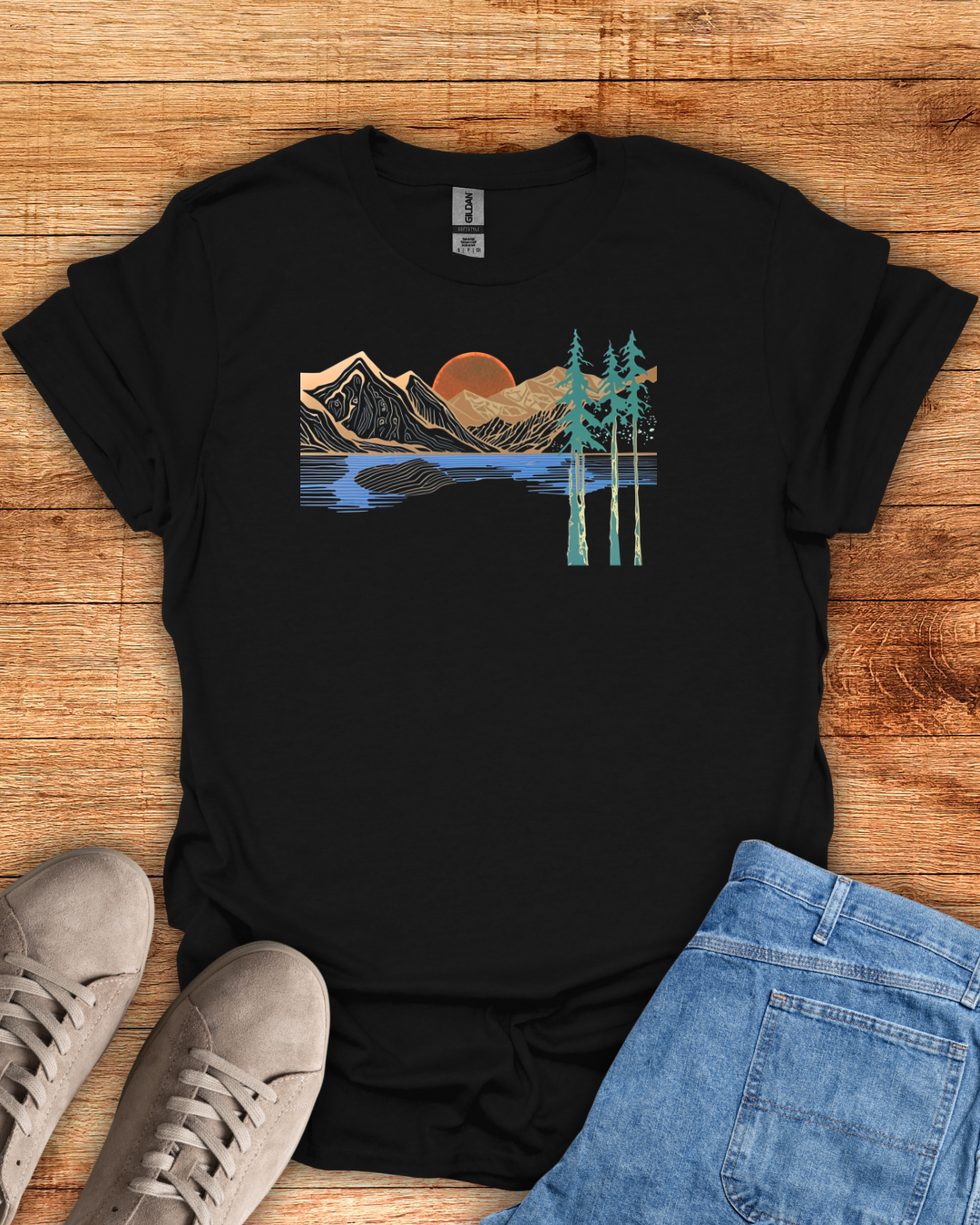 Rugged Lake T-Shirt
