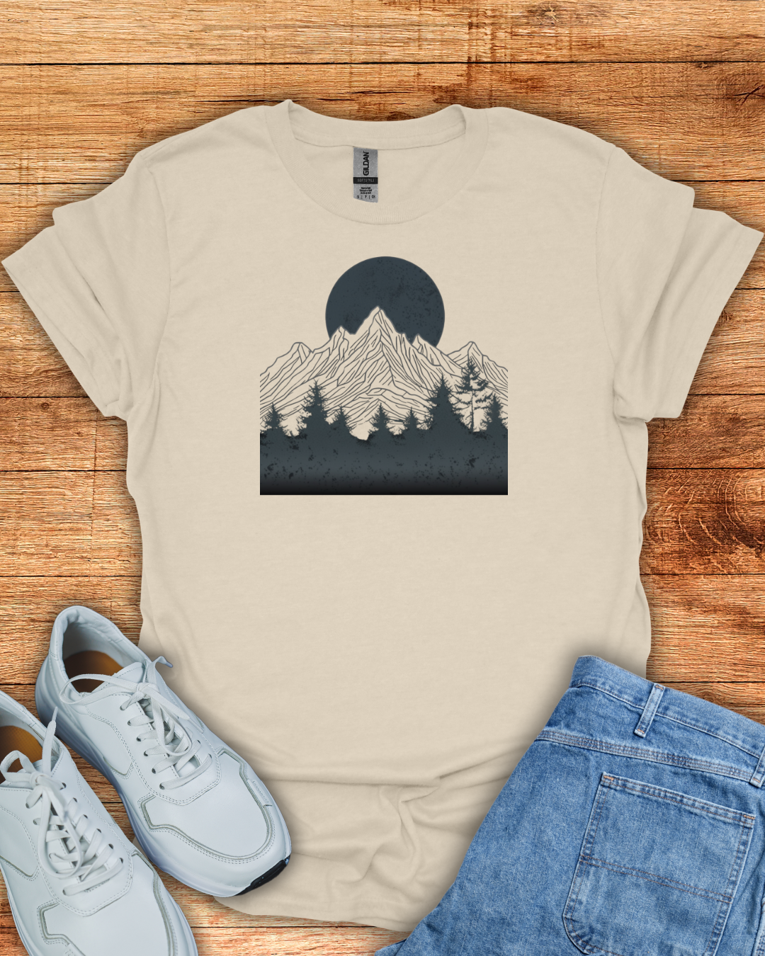 Moonlit Mountains T-Shirt