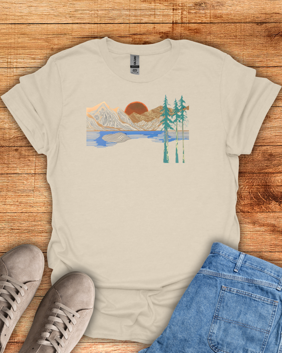 Rugged Lake T-Shirt