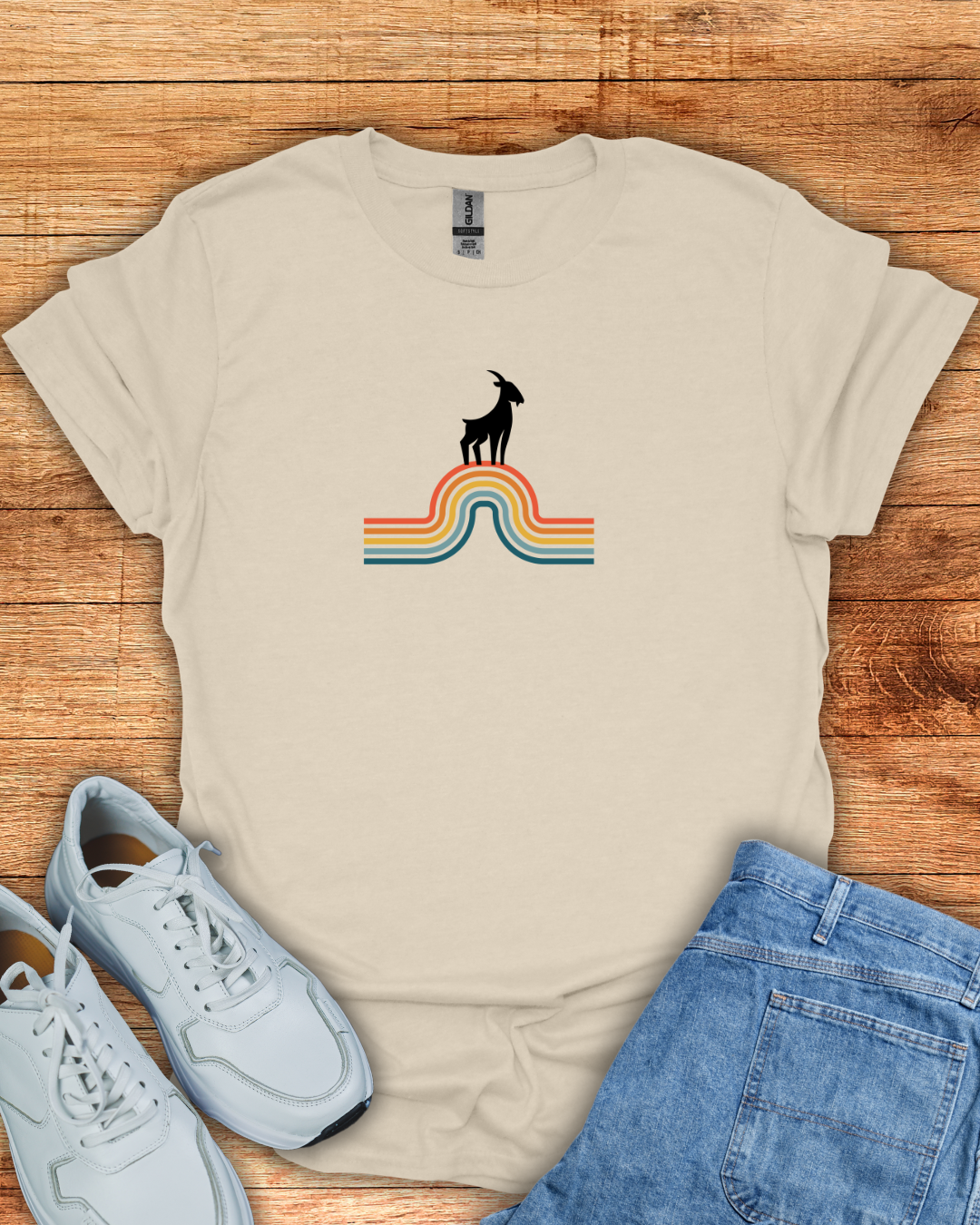 Retro Goat T-Shirt