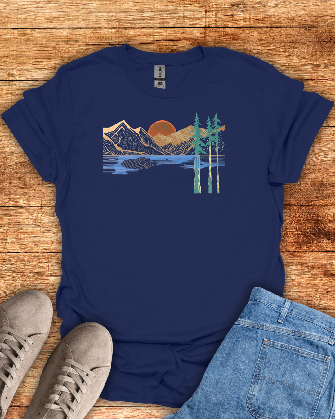 Rugged Lake T-Shirt