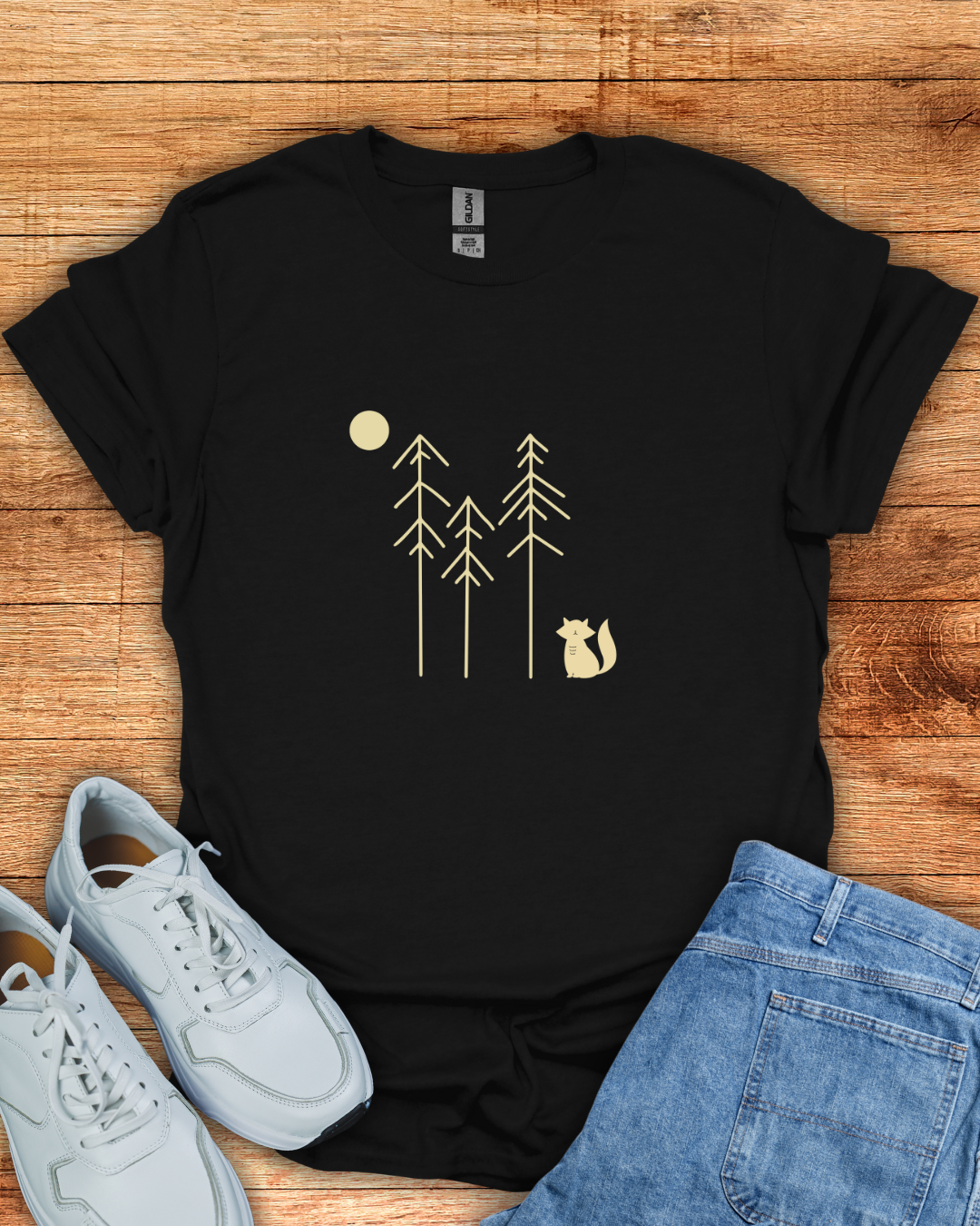 Moonlit Fox T-Shirt