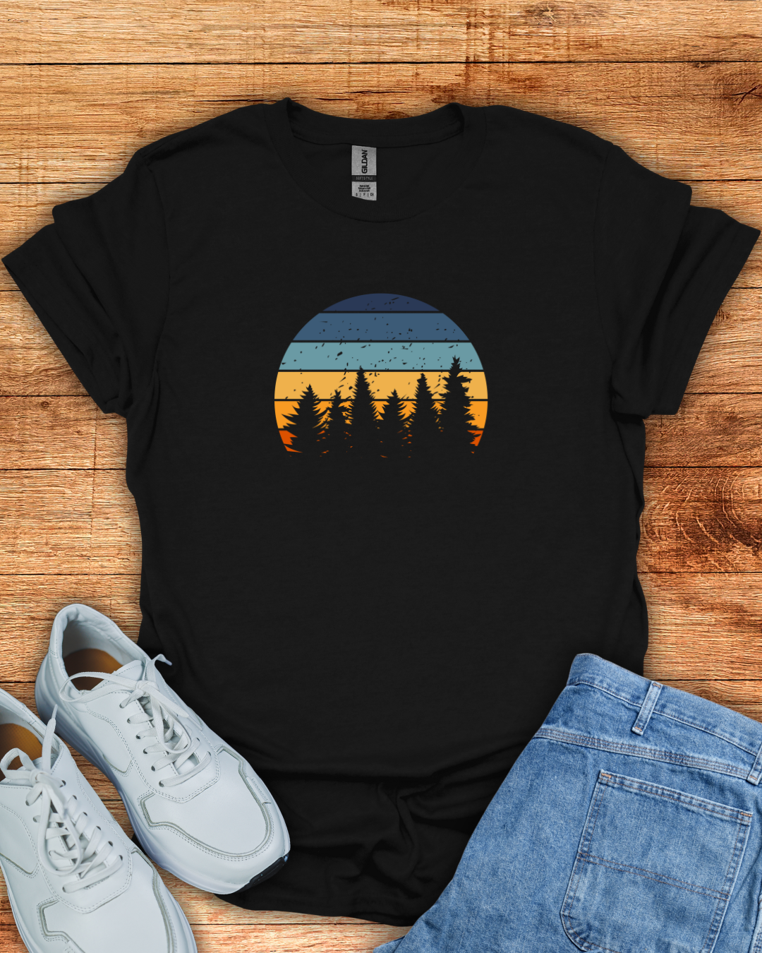 Retro Trees T-Shirt