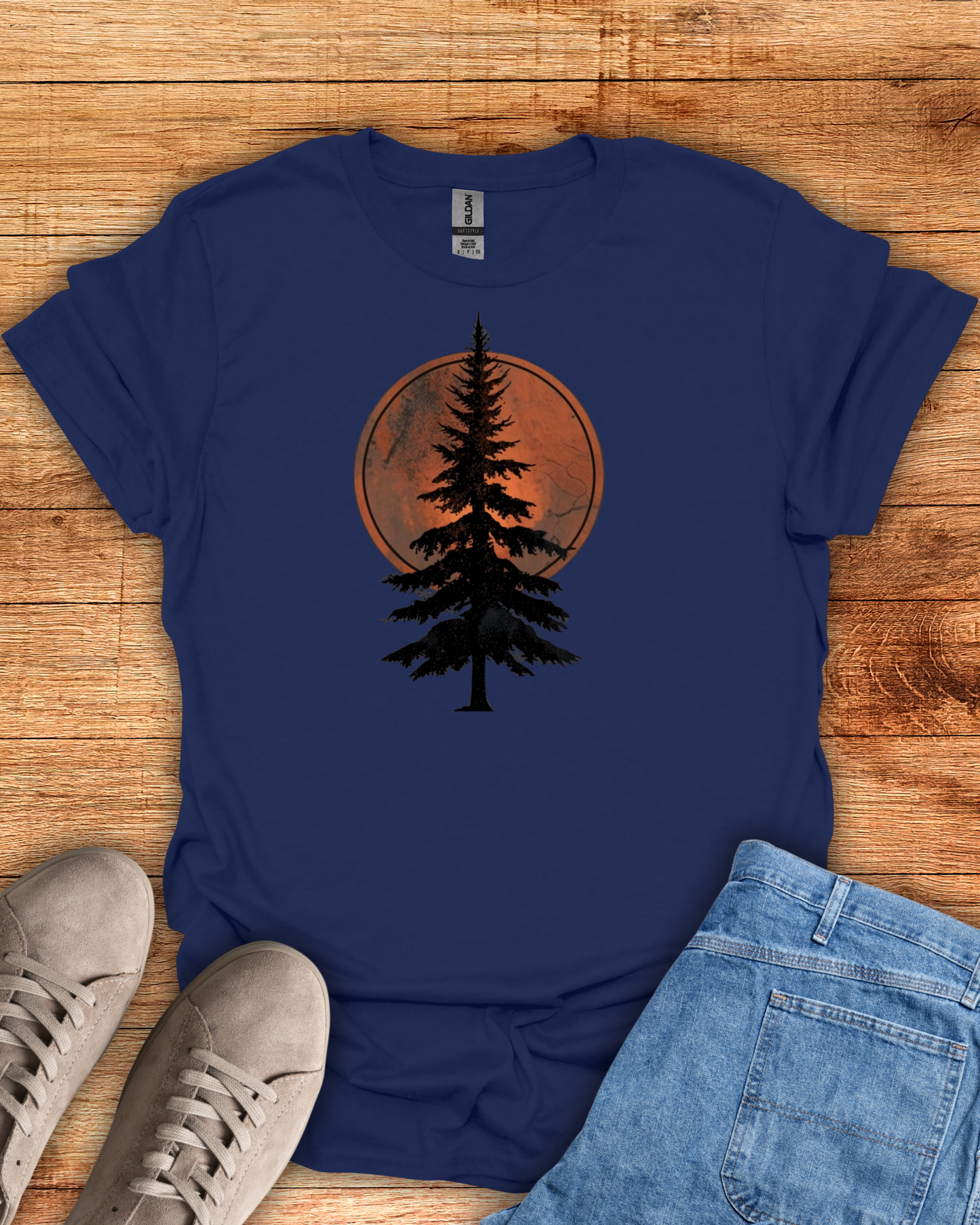 Blood Moon Pine T-Shirt