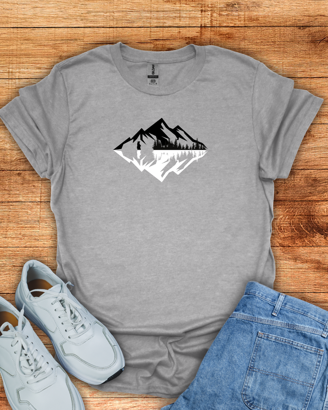 Mountain Bear Reflect T-Shirt