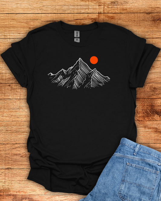 Lone Peak & Sun T-Shirt