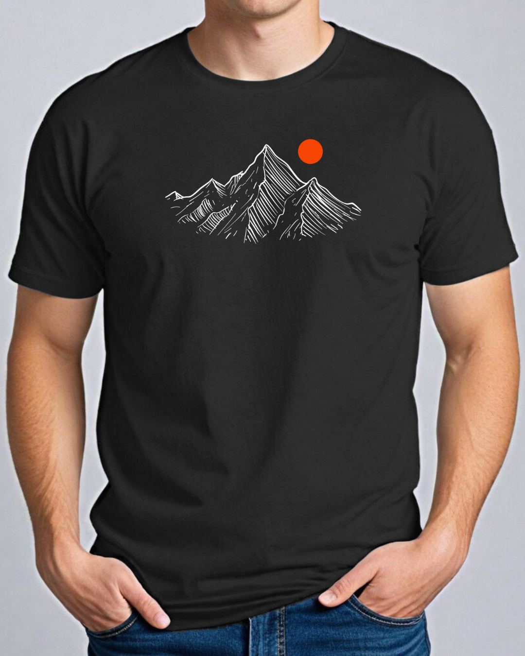 Lone Peak & Sun T-Shirt