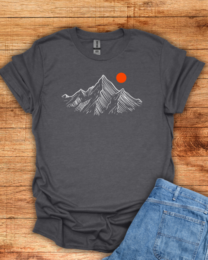 Lone Peak & Sun T-Shirt