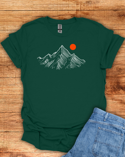 Lone Peak & Sun T-Shirt